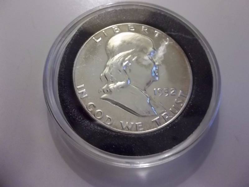 1952  Franklin Half Dollar Proof (In Proof 69 Valued  $235.00)