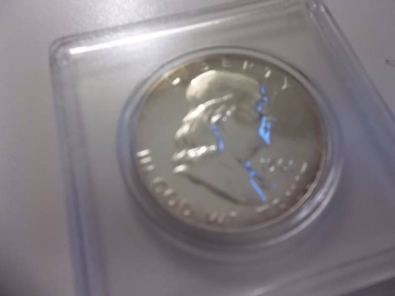 1961 Franklin Half Dollar Proof (Valued  $60.00)