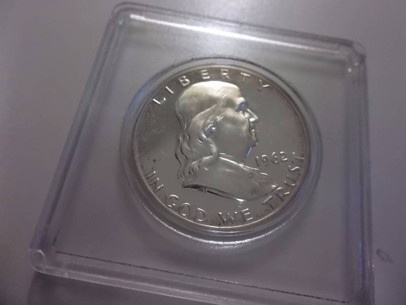 1962 Franklin Half Dollar  Proof  (Valued  $40.00)