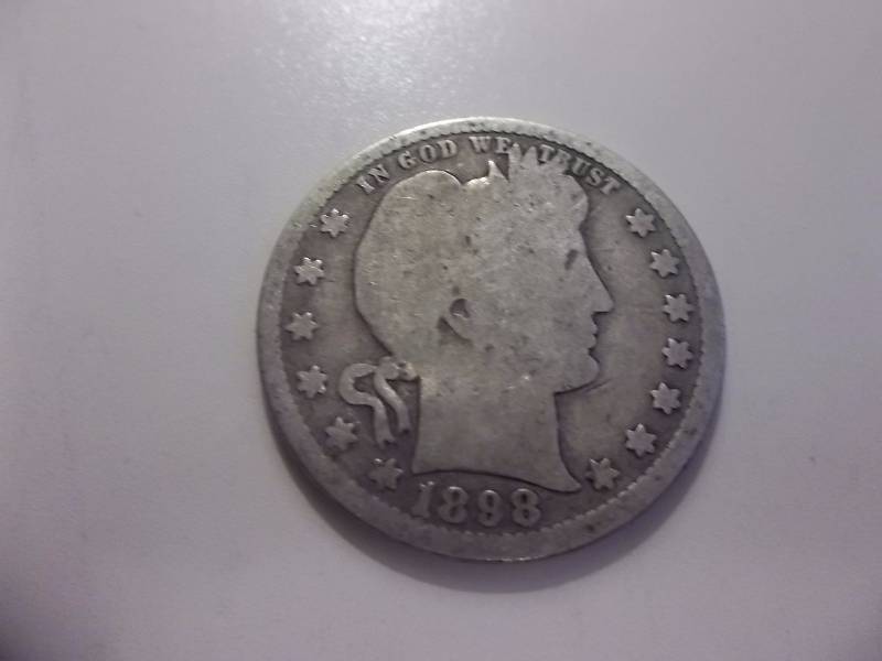 1898 Barber Quarter