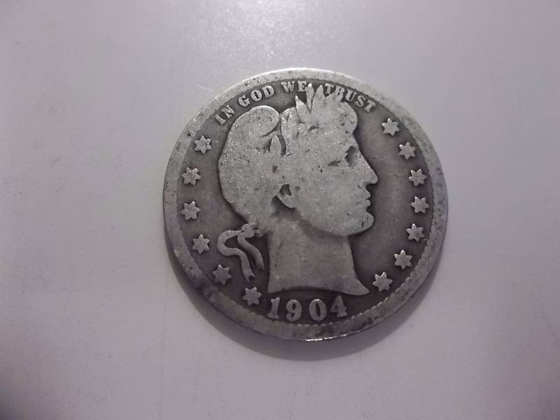 1904 Barber Quarter