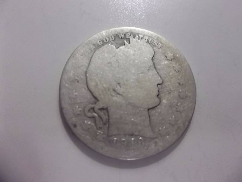 1916 D Barber Quarter