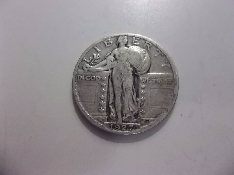 1927 Standing Liberty Quarter Very Strong Date