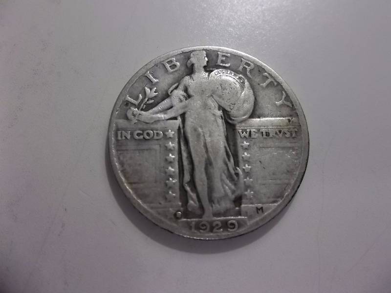 1929 D Standing Liberty Quarter Strong Date