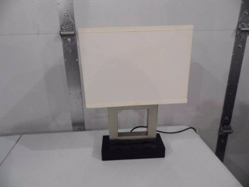 Silver Table Lamp