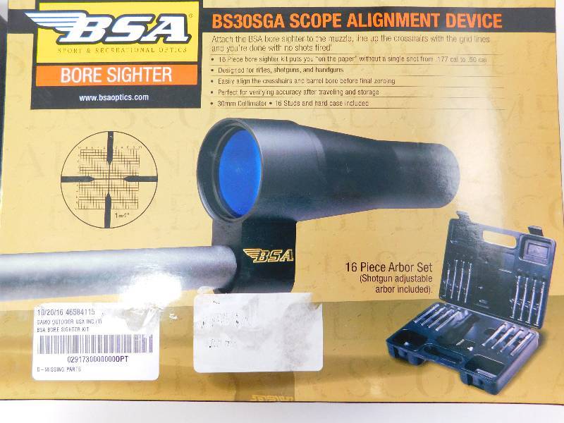 lot 2 image: BSA Bore Sighter Scope Alignment Device