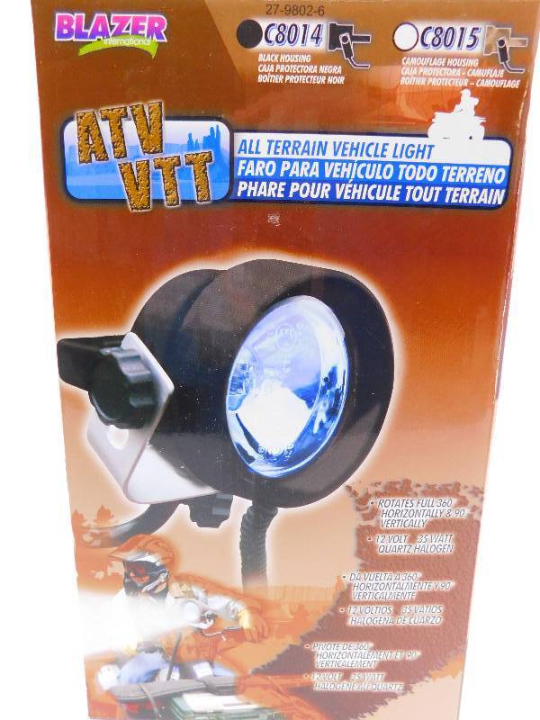 lot 7 image: Blazer ATV 35 Watt Quartz Halogen Light
