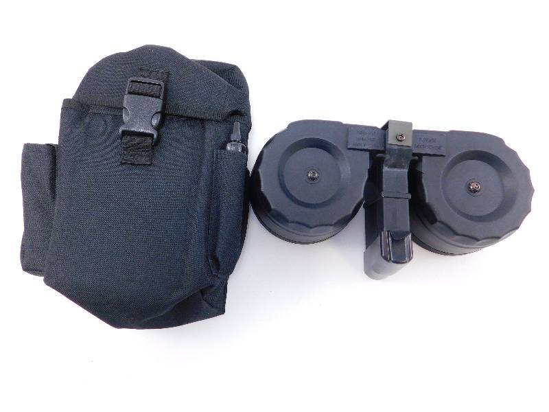 lot 21 image: 90 Round Drum Magazine, .223 Caliber