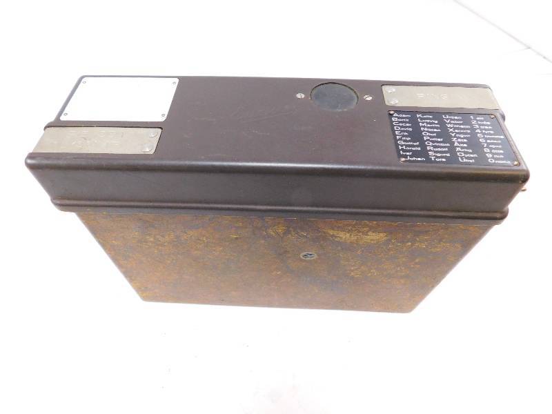 lot 62 image: Used Swedish Military Field Phone