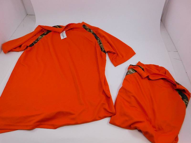 lot 99 image: Lot of 2 Guide Gear Mens Size 2XL Performance Short-Sleeve T-Shirts