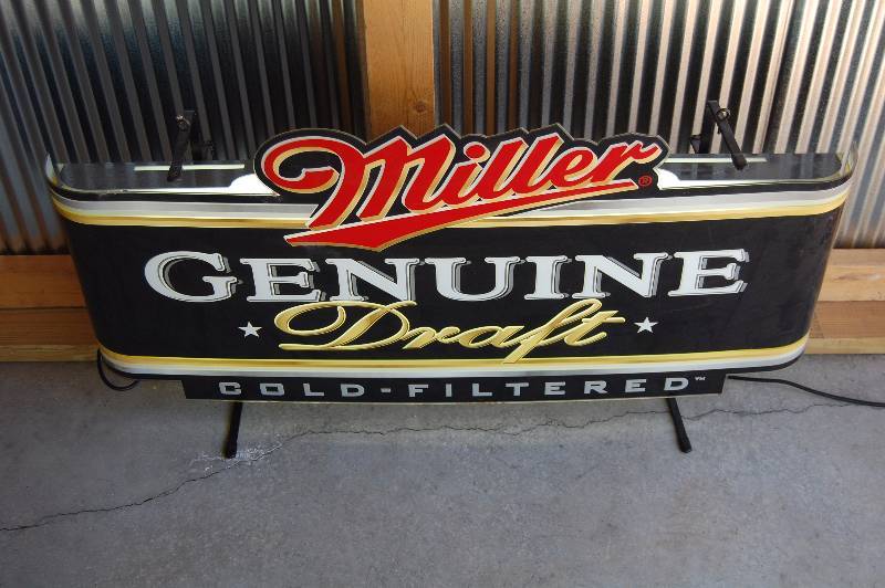 Light Up Beer Sign