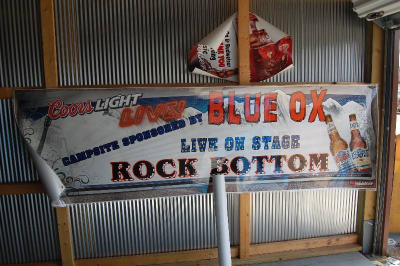 Blue Ox Bar MusicBeer Banner