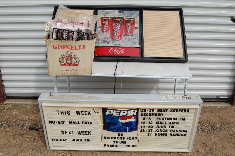 Light Up Menu Boards