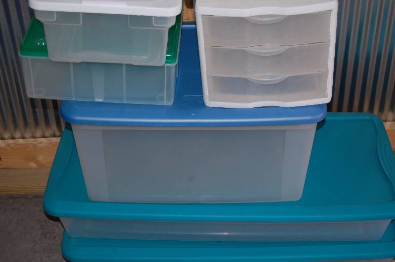 Plastic Storage Bins