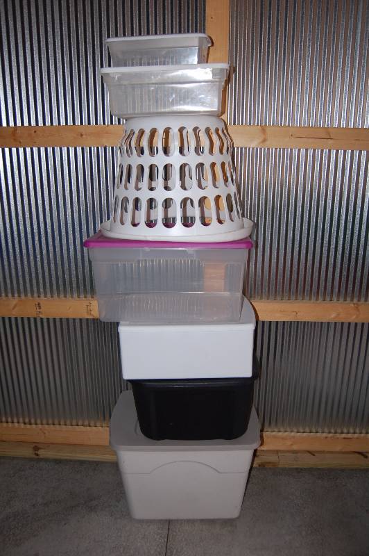 Plastic Storage Bins