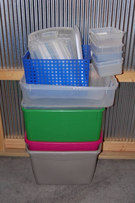 Plastic Storage Bins