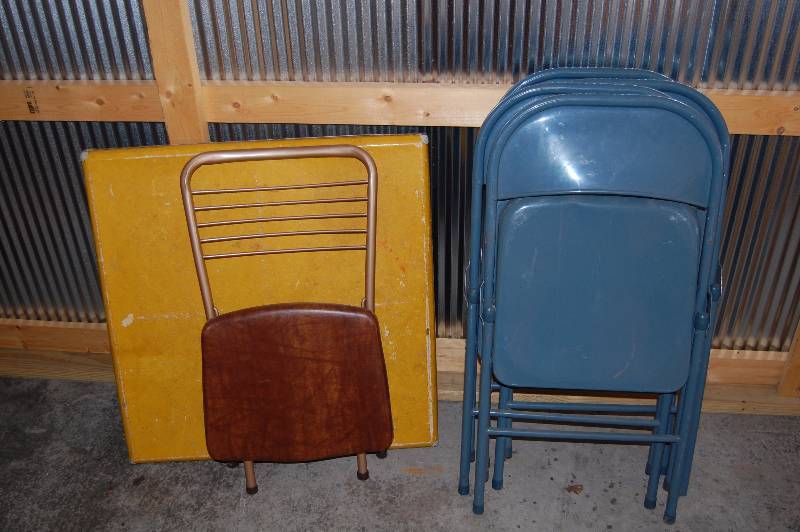 Folding Tables and Chairs