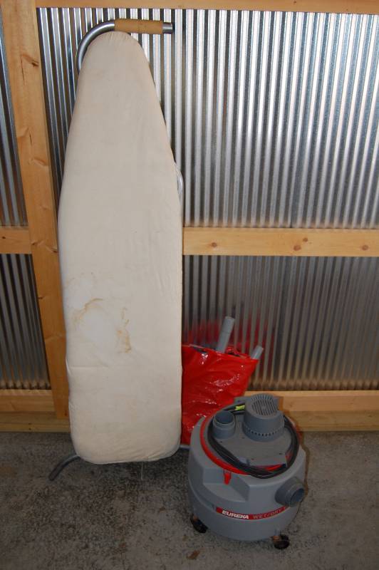 Vacuum and Ironing Board