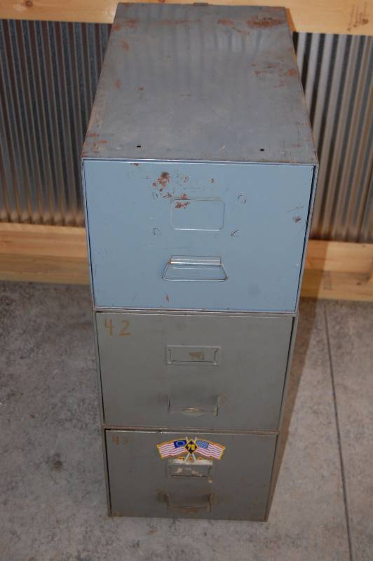 Vintage File Cabinets