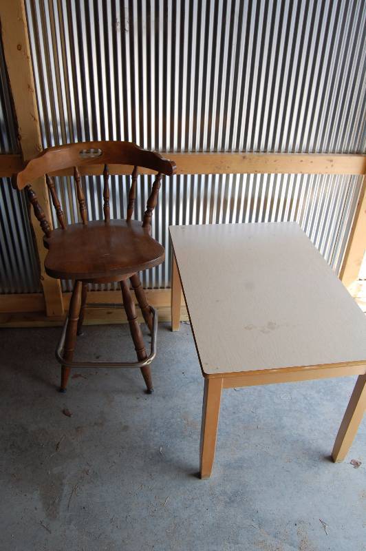 Small Table and Stool