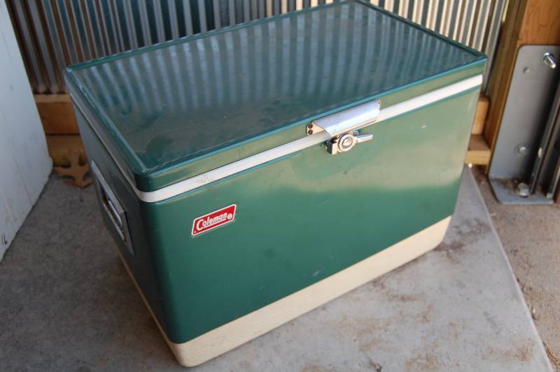 Vintage Metal Cooler