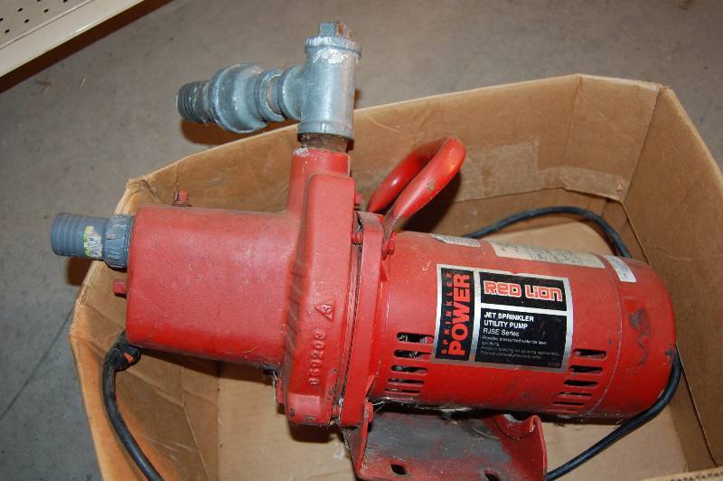 Jet Sprinkler Utility Pump