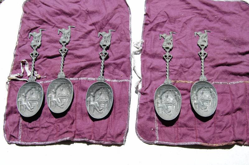WW1 Pewter Spoons