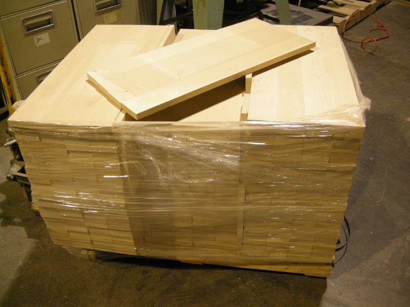 lot 34 image: Pallet of Wood Panels