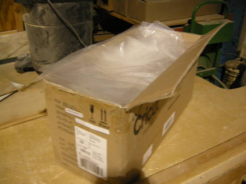 lot 37 image: Box of Plastic Bags