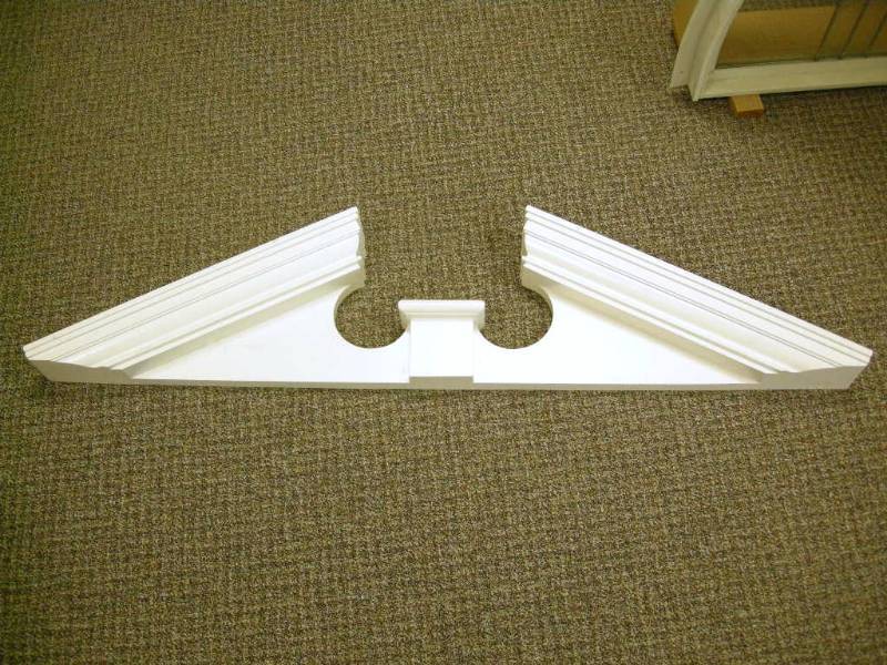lot 41 image: Door Topper Transom Window