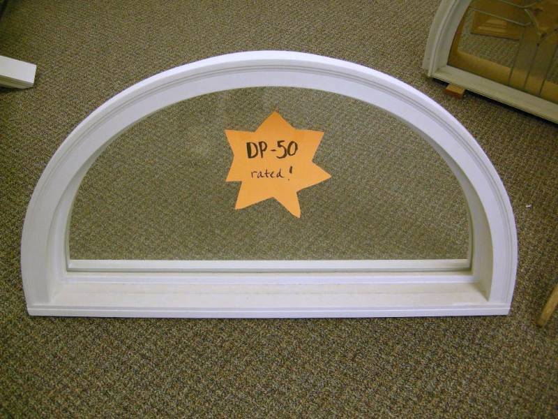 lot 45 image: Half Round Transom Window