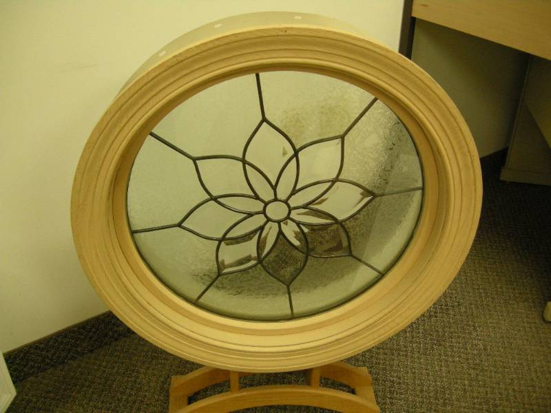 round decorative window