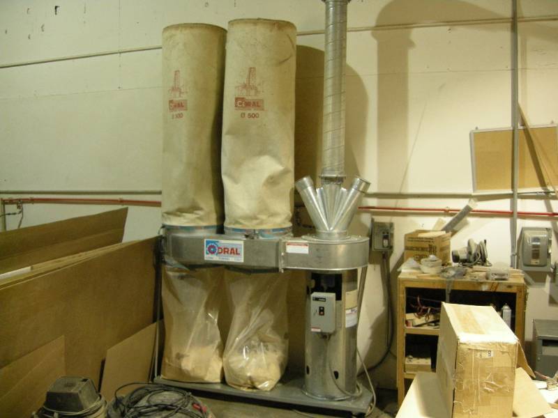 lot 115 image: Coral 2 Bag Portable Dust Collection System