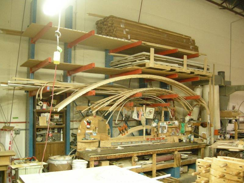 lot 116 image: Structural Cantilever Pallet Racking System