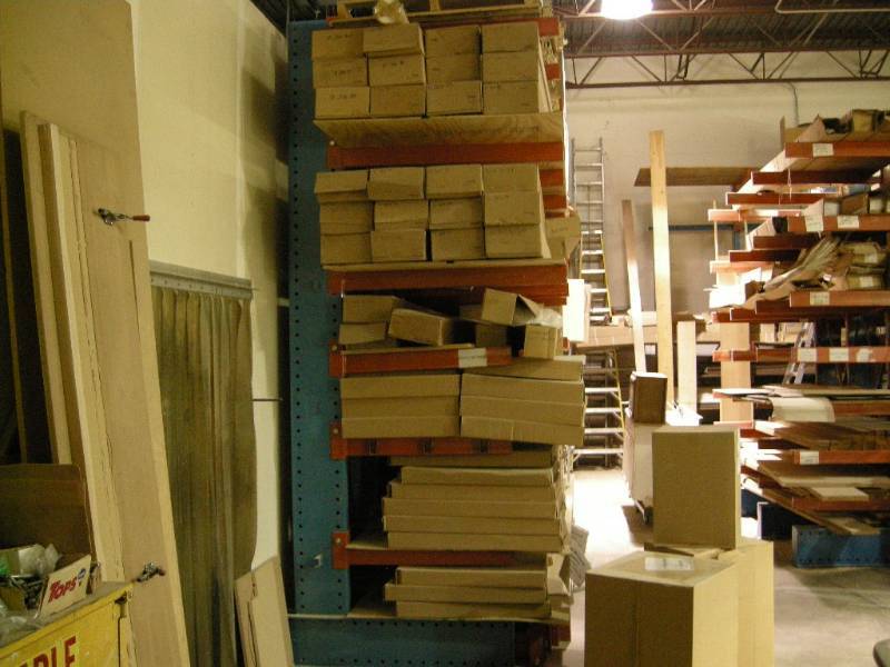 lot 118 image: Structural Cantilever Pallet Racking System