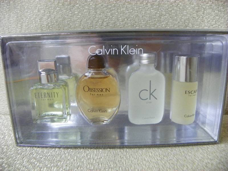 Calvin Klein mens 4 pc cologne set