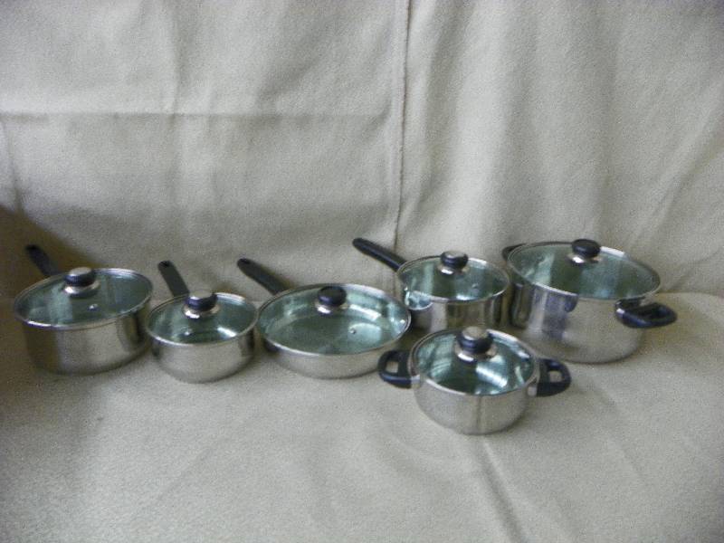 alcove 12pc SS Cookware