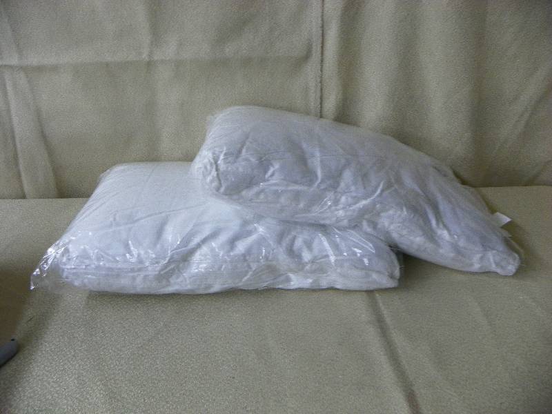 Low Profile Bed Pillow White