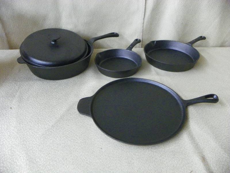5pc Chefs Mark Cast Iron