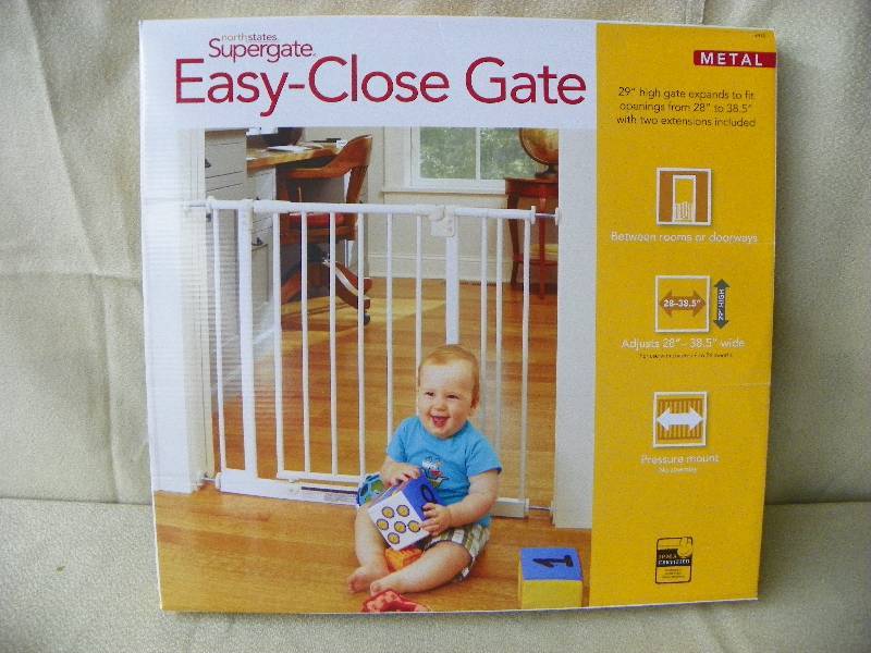 Mini Tuffy Pet Gate White