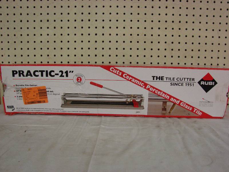 lot 307 image: PRACTIC 21 TILE CUTTER