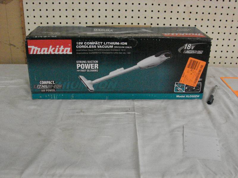 lot 312 image: MAKITA CORDLESS VAC