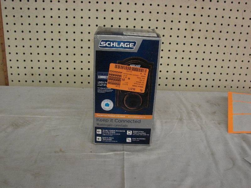 lot 318 image: SCHLAGE THE LOCK. FULLY LOADED