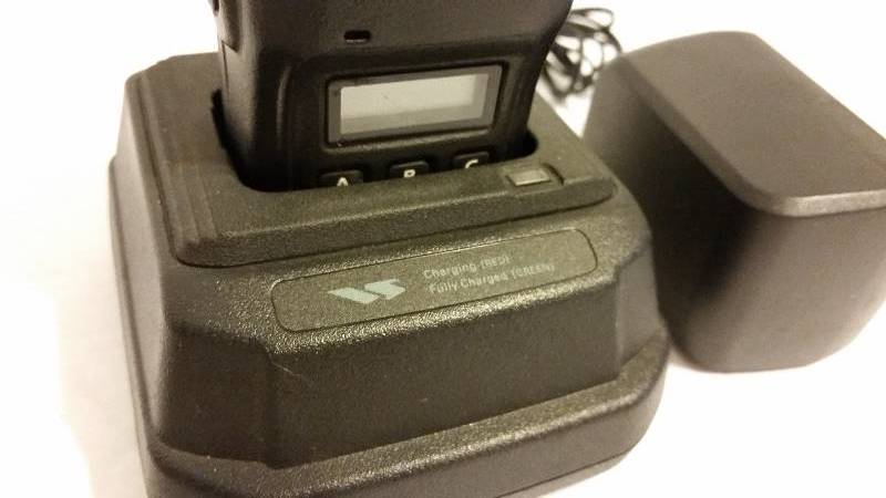Vertex Standard VX-180V VHF Narrow Band 146-174 MHZ Portable Radio With CD Desktop Charger and PA23B Adaptor