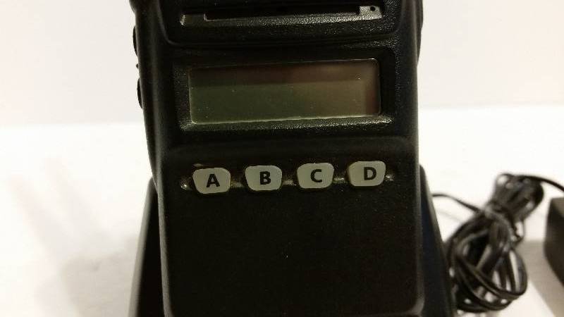 Vertex Standard VX-354 ADOB-5 VHF Narrow Band Radio With CD34 Desktop Charger, PA42B Adaptor and Speaker Microphone