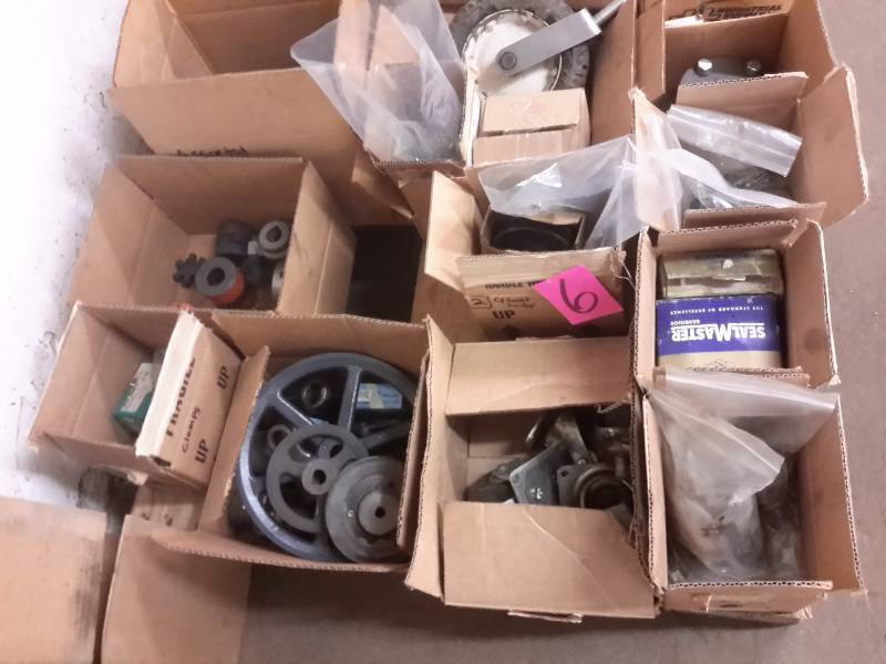 lot 6 image: Misc. Parts and hardware as pictured..Take the whole pallet