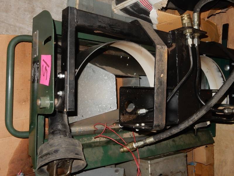 lot 15 image: Proto type lawn machine and other mechanical items as pictured