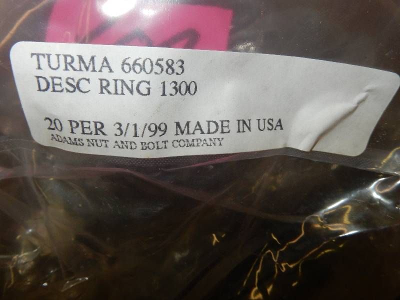 lot 108 image: Box of DESC RINGS  1300.