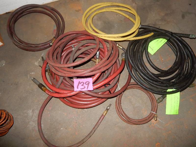 lot 138 image: Misc.Coil  and other Air Hoses