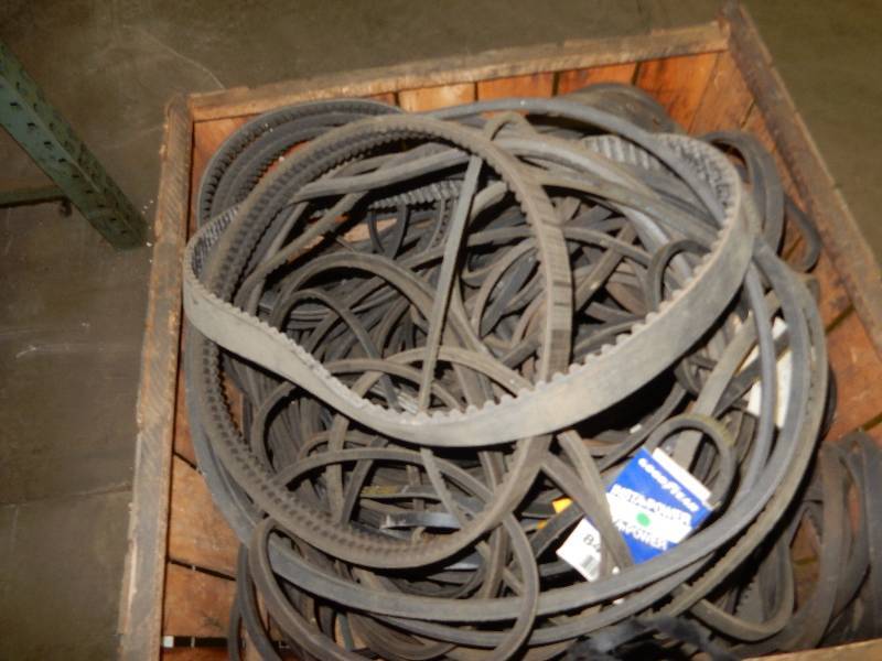 lot 147 image: Large Variety of A, B Belts and Timing Belts